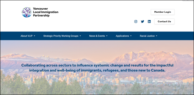 Vancouver Local Immigration Partnerships Home Page